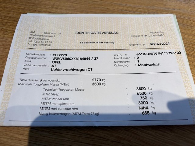 Opel movano, 2019 - afbeelding 30 van  38