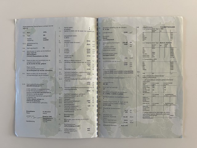 Opel movano 3500 diesel - afbeelding 18 van  27