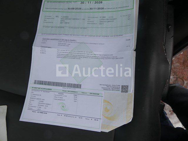 Opel movano kiepwagen (2015-31,838 km)(vin:wolmsm4y1gb092417) - afbeelding 11 van  33