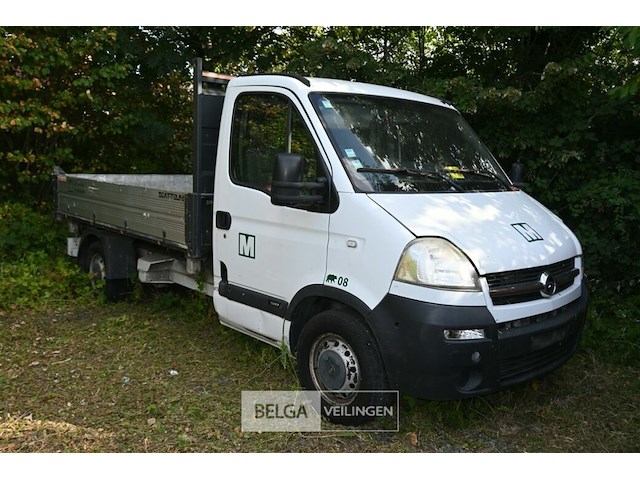 Opel movano lichte vrachtwagen met scattolini kipbak - afbeelding 1 van  18