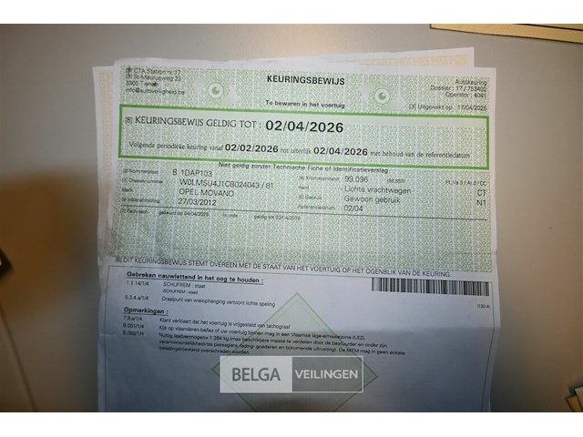 Opel movano lichte vrachtwagen - afbeelding 7 van  23
