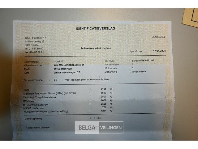 Opel movano lichte vrachtwagen - afbeelding 8 van  23