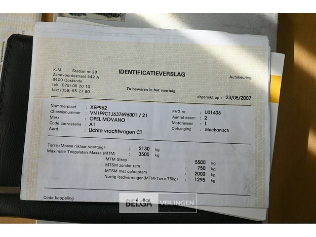 Opel movano lichte vrachtwagen - afbeelding 2 van  18
