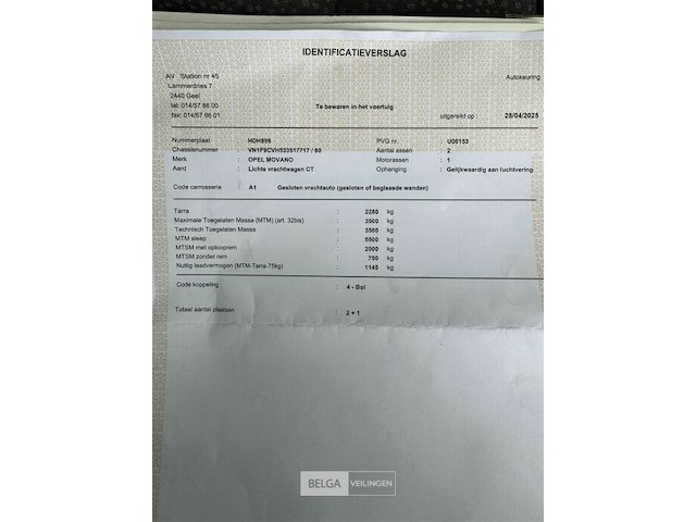 Opel movano - afbeelding 26 van  40