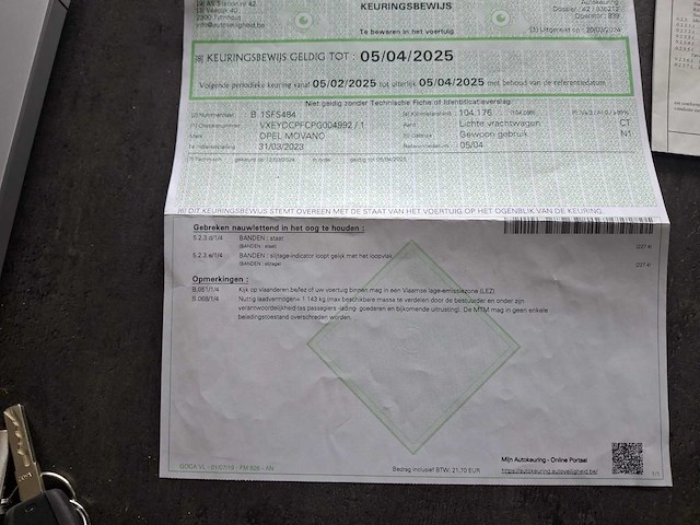 Opel movano - afbeelding 21 van  34