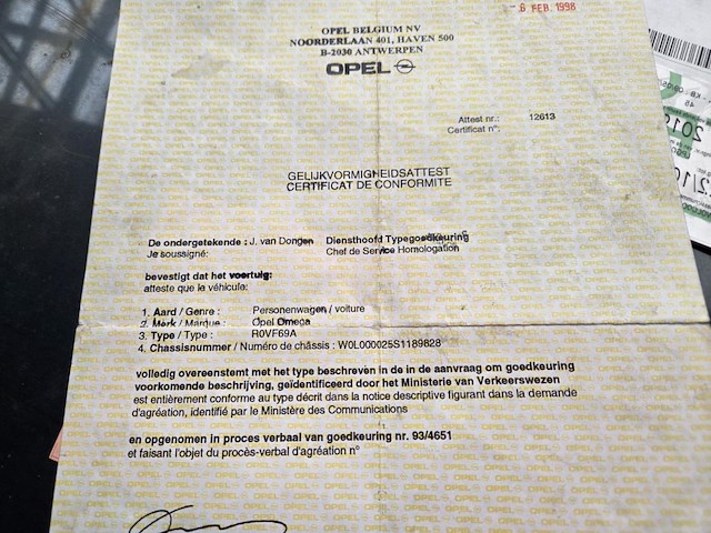 Opel omega, 1995 - afbeelding 11 van  14