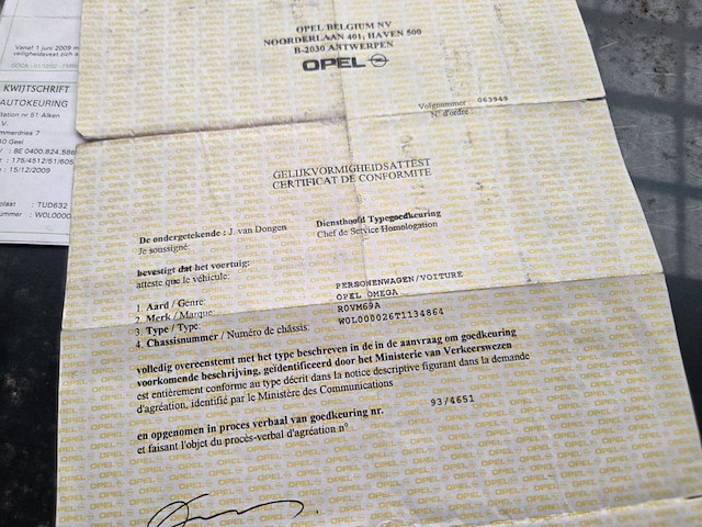 Opel omega, 1996 - afbeelding 11 van  12