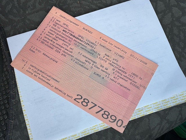 Opel vivaro, 2008 - afbeelding 7 van  15