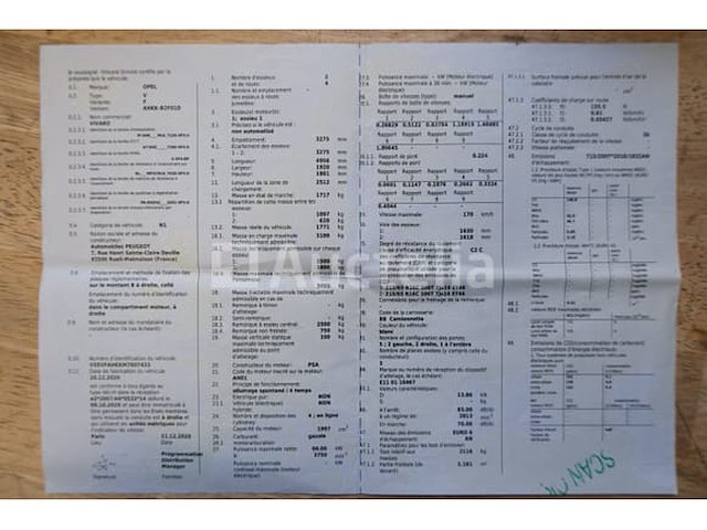 Opel vivaro (2021-66,366 km) vrachtwagen (vin:vxevfahkkm7807433) - afbeelding 49 van  55