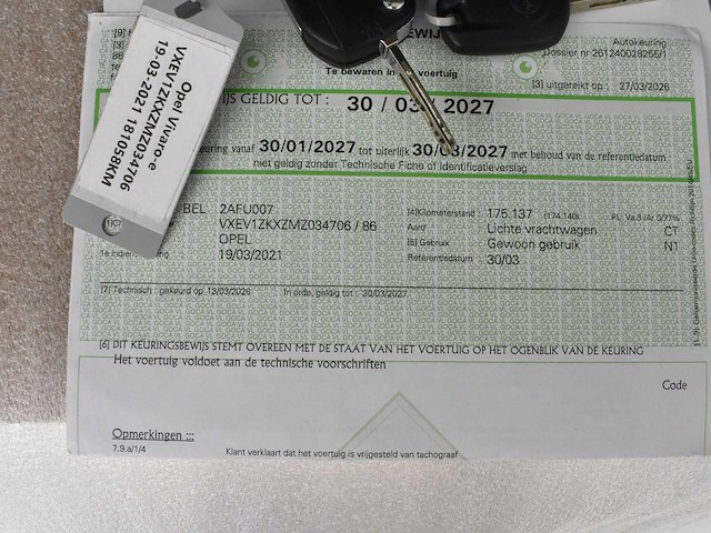 Opel vivaro-e lichte vracht - afbeelding 28 van  38