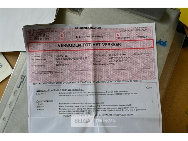 Opel vivaro lichte vrachtwagen - afbeelding 7 van  23