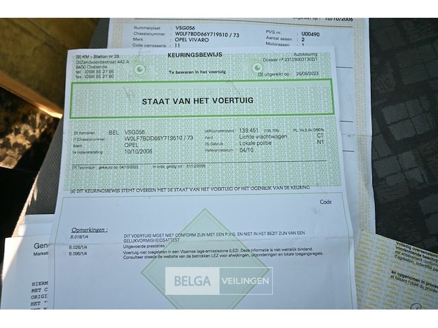 Opel vivaro lichte vrachtwagen - afbeelding 7 van  24