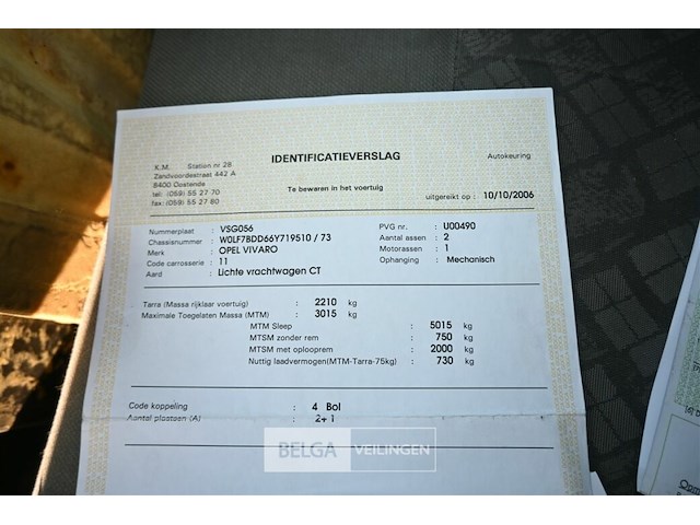 Opel vivaro lichte vrachtwagen - afbeelding 8 van  24