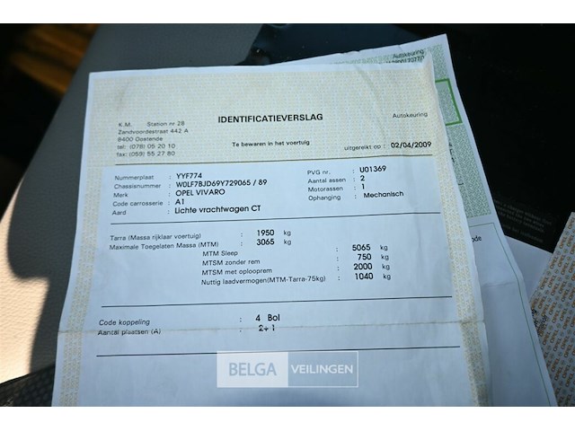 Opel vivaro lichte vrachtwagen - afbeelding 10 van  25