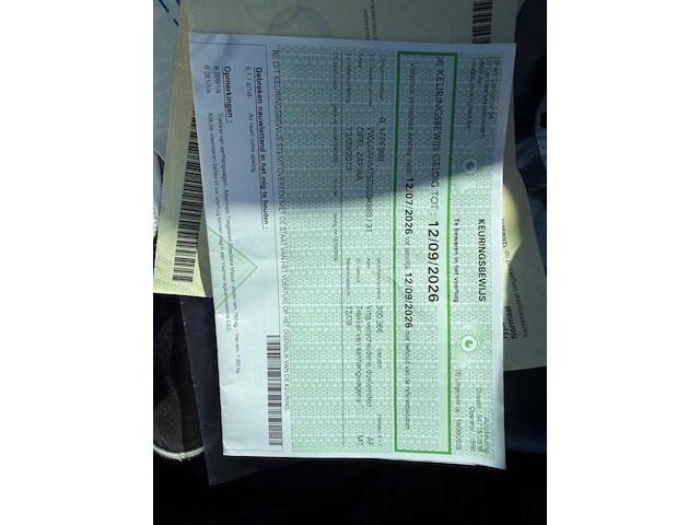 Opel zafir zafira, 2013 - afbeelding 15 van  24