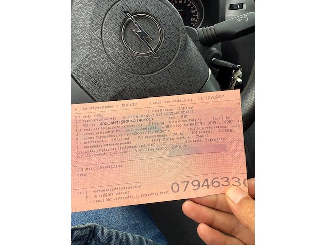 Opel zafira, 2007 - afbeelding 2 van  10