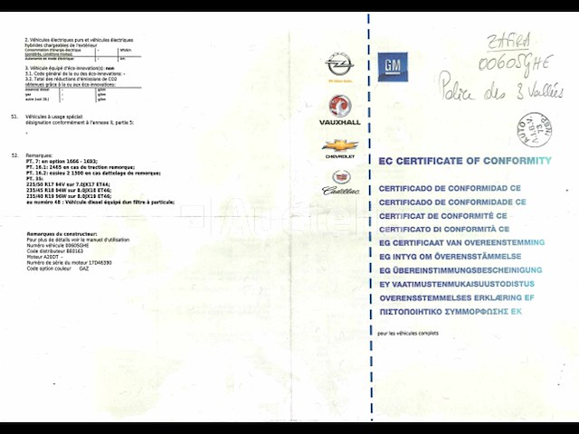 Opel zafira (2015 - 184.878) - afbeelding 2 van  13