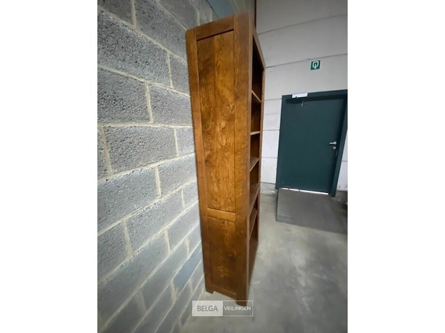 Open boekenkast bruin eik - afbeelding 3 van  3