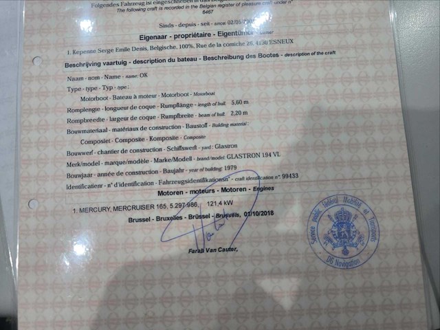 Open boot / runabout (pleziermotorboot) + aanhanger - afbeelding 7 van  16