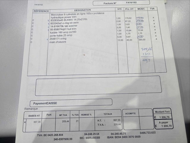 Open boot / runabout (pleziermotorboot) + aanhanger - afbeelding 6 van  14