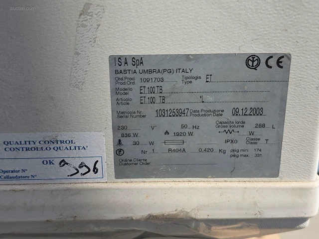 Open diepvries promo eiland isa et 100 tb - afbeelding 5 van  5