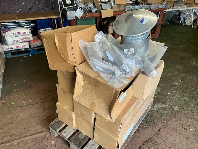 Open haard afvoersysteem in dubbel inox - afbeelding 3 van  9