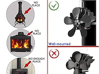 Open haardventilator - afbeelding 4 van  7