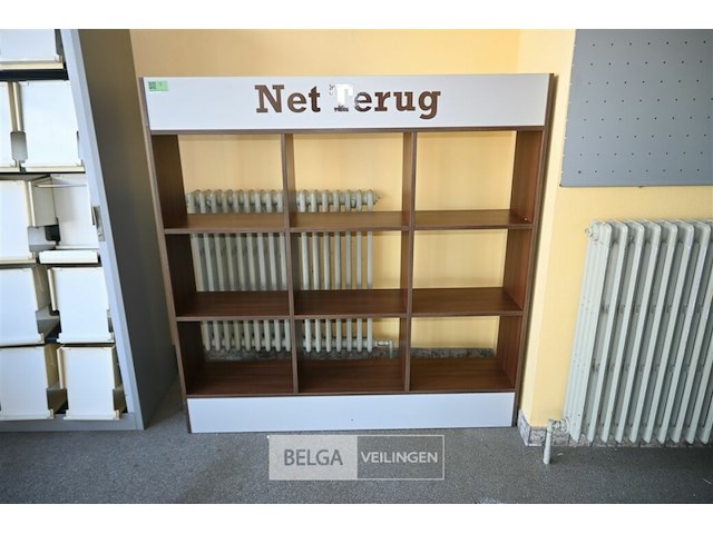 Open houten kast - afbeelding 2 van  4