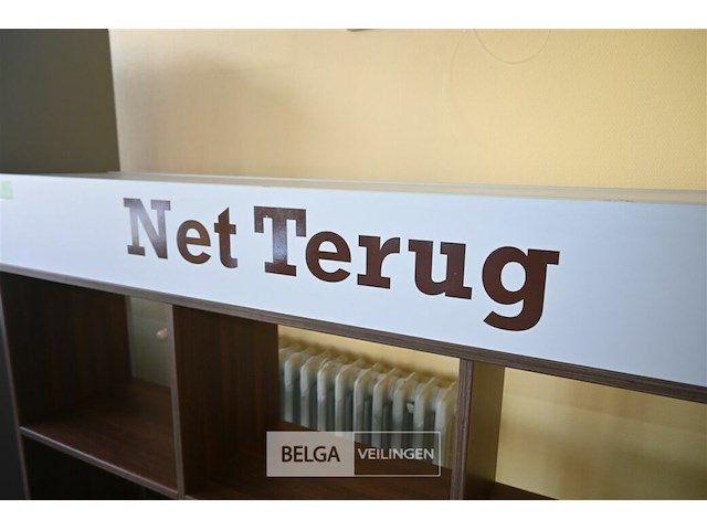 Open houten kast - afbeelding 4 van  4