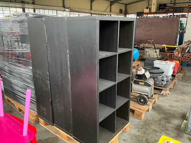 Open houten opbergkasten (7x) - afbeelding 3 van  7