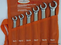 Open remsleutelset 6 delig