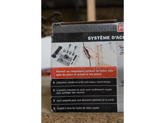 Ophangsysteem voor fietsen - afbeelding 3 van  4