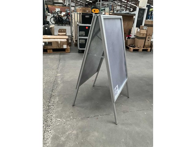 Opklapbaar alu stoepbord - afbeelding 2 van  5