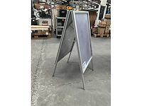 Opklapbaar alu stoepbord - afbeelding 2 van  5