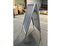 Opklapbaar alu stoepbord - afbeelding 5 van  5