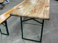 Opklapbare biertafel (13x) - afbeelding 3 van  5
