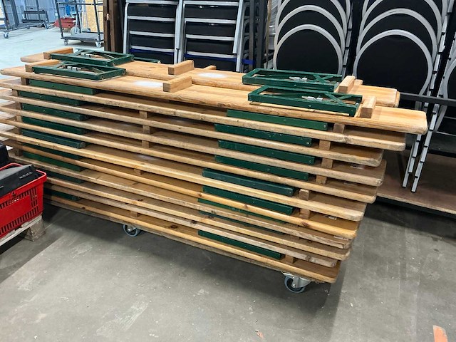 Opklapbare biertafel (13x) - afbeelding 5 van  5