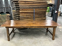 Opklapbare klooster eetkamertafel (17x) - afbeelding 1 van  5