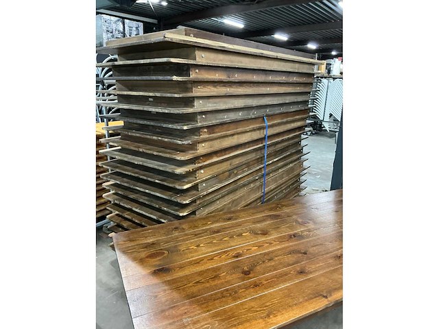 Opklapbare klooster eetkamertafel (17x) - afbeelding 5 van  5