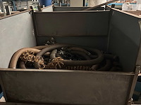 Opklapbare metalen stapelbak (4x) - afbeelding 4 van  5
