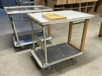 Opklapbare plateauwagen (2x) - afbeelding 2 van  2