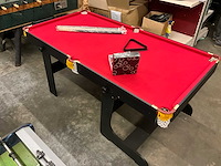 Opklapbare pooltafel fun break- groen - afbeelding 4 van  10