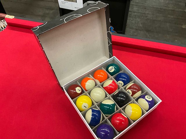 Opklapbare pooltafel fun break- groen - afbeelding 8 van  10