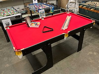 Opklapbare pooltafel fun break- groen - afbeelding 1 van  10