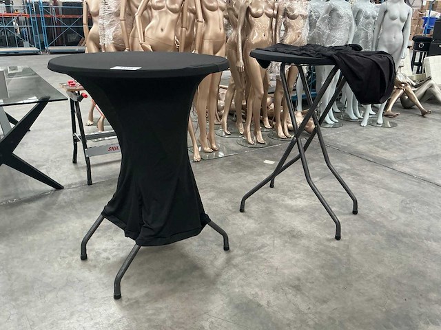 Opklapbare statafel (2x) - afbeelding 1 van  4