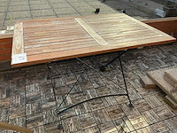 Opklapbare terrastafel (10x) - afbeelding 1 van  3