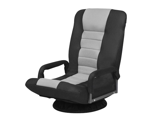 Opklapbare vloerfauteuil met 6-standen verstelbare rugleuning - afbeelding 7 van  11