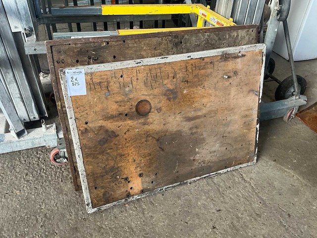 Opklapbare werktafel (4x) - afbeelding 4 van  8