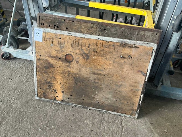 Opklapbare werktafel (4x) - afbeelding 5 van  8