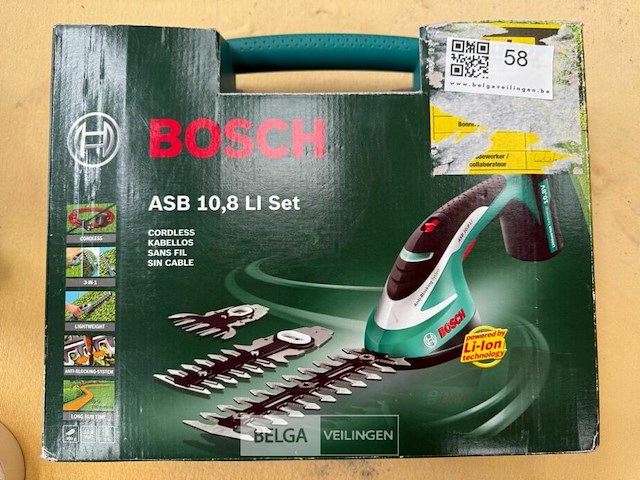 Oplaadbare kanten/heggeschaar bosch - afbeelding 1 van  5